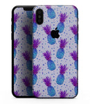 Disco Pineapple - iPhone XS MAX, XS/X, 8/8+, 7/7+, 5/5S/SE Skin-Kit (All iPhones Available)