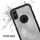 Distressed Silver Texture v11 - Skin Kit for the iPhone OtterBox Cases