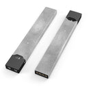 Distressed Silver Texture v11 - Premium Decal Protective Skin-Wrap Sticker compatible with the Juul Labs vaping device