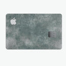 Distressed Silver Texture v12 - Premium Protective Decal Skin-Kit for the Apple Credit Card