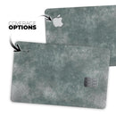 Distressed Silver Texture v12 - Premium Protective Decal Skin-Kit for the Apple Credit Card