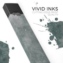Distressed Silver Texture v12 - Premium Decal Protective Skin-Wrap Sticker compatible with the Juul Labs vaping device