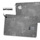 Distressed Silver Texture v14 - Premium Protective Decal Skin-Kit for the Apple Credit Card