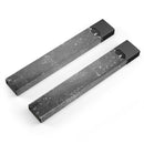 Distressed Silver Texture v14 - Premium Decal Protective Skin-Wrap Sticker compatible with the Juul Labs vaping device