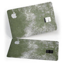 Distressed Silver Texture v15 - Premium Protective Decal Skin-Kit for the Apple Credit Card