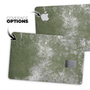 Distressed Silver Texture v15 - Premium Protective Decal Skin-Kit for the Apple Credit Card