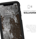 Distressed Silver Texture v16 - Skin Kit for the iPhone OtterBox Cases