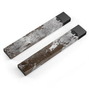 Distressed Silver Texture v16 - Premium Decal Protective Skin-Wrap Sticker compatible with the Juul Labs vaping device