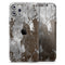 Distressed Silver Texture v16 - Skin-Kit compatible with the Apple iPhone 13, 13 Pro Max, 13 Mini, 13 Pro, iPhone 12, iPhone 11 (All iPhones Available)