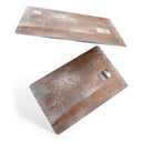 Distressed Silver Texture v1 - Premium Protective Decal Skin-Kit for the Apple Credit Card