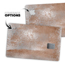 Distressed Silver Texture v1 - Premium Protective Decal Skin-Kit for the Apple Credit Card