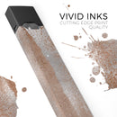 Distressed Silver Texture v1 - Premium Decal Protective Skin-Wrap Sticker compatible with the Juul Labs vaping device