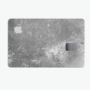 Distressed Silver Texture v2 - Premium Protective Decal Skin-Kit for the Apple Credit Card