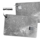 Distressed Silver Texture v2 - Premium Protective Decal Skin-Kit for the Apple Credit Card