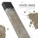 Distressed Silver Texture v3 - Premium Decal Protective Skin-Wrap Sticker compatible with the Juul Labs vaping device