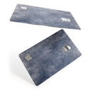 Distressed Silver Texture v4 - Premium Protective Decal Skin-Kit for the Apple Credit Card