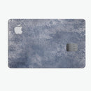 Distressed Silver Texture v4 - Premium Protective Decal Skin-Kit for the Apple Credit Card