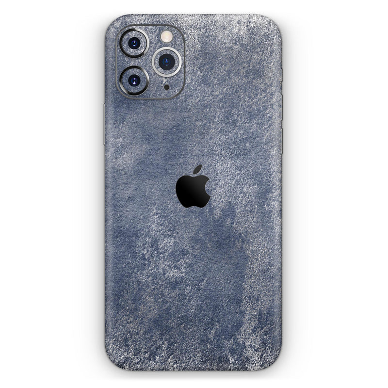 Distressed Silver Texture v4 - Skin-Kit compatible with the Apple iPhone 13, 13 Pro Max, 13 Mini, 13 Pro, iPhone 12, iPhone 11 (All iPhones Available)