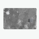 Distressed Silver Texture v5 - Premium Protective Decal Skin-Kit for the Apple Credit Card