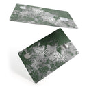 Distressed Silver Texture v6 - Premium Protective Decal Skin-Kit for the Apple Credit Card