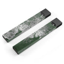 Distressed Silver Texture v6 - Premium Decal Protective Skin-Wrap Sticker compatible with the Juul Labs vaping device