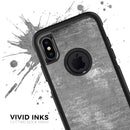 Distressed Silver Texture v7 - Skin Kit for the iPhone OtterBox Cases