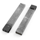 Distressed Silver Texture v7 - Premium Decal Protective Skin-Wrap Sticker compatible with the Juul Labs vaping device