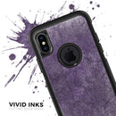 Distressed Silver Texture v9 - Skin Kit for the iPhone OtterBox Cases