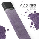 Distressed Silver Texture v9 - Premium Decal Protective Skin-Wrap Sticker compatible with the Juul Labs vaping device