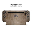 Distressed US Military Chest // Skin Decal Wrap Kit for Nintendo Switch Console & Dock, Joy-Cons, Pro Controller, Lite, 3DS XL, 2DS XL, DSi, or Wii - Vinyl Skin Wrap for Nintendo Switch 2, OLED, Lite, Pro Controller, Wii & Classic Handhelds