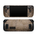 Distressed US Military Chest // Full Body Skin Decal Wrap Kit for the Steam Deck handheld gaming computer