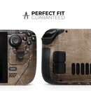 Distressed US Military Chest // Full Body Skin Decal Wrap Kit for the Steam Deck handheld gaming computer