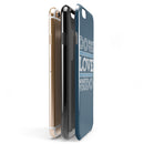 Do What You Love What You Do iPhone 6/6s or 6/6s Plus 2-Piece Hybrid INK-Fuzed Case