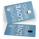 Do What You Love What You Do - Premium Protective Decal Skin-Kit for the Apple Credit Card