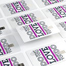 Do What You Love What You Do Pink V2 - Premium Protective Decal Skin-Kit for the Apple Credit Card