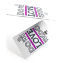 Do What You Love What You Do Pink V2 - Premium Protective Decal Skin-Kit for the Apple Credit Card