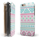 Doodle Aztec Pattern iPhone 6/6s or 6/6s Plus 2-Piece Hybrid INK-Fuzed Case