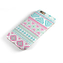 Doodle Aztec Pattern iPhone 6/6s or 6/6s Plus 2-Piece Hybrid INK-Fuzed Case
