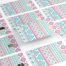 Doodle Aztec Pattern - Premium Protective Decal Skin-Kit for the Apple Credit Card