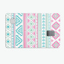 Doodle Aztec Pattern - Premium Protective Decal Skin-Kit for the Apple Credit Card