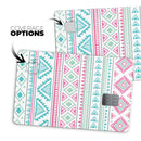 Doodle Aztec Pattern - Premium Protective Decal Skin-Kit for the Apple Credit Card