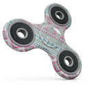 Doodle Aztec Pattern Full-Body Fidget Spinner Skin-Kit