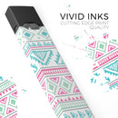 Doodle Aztec Pattern - Premium Decal Protective Skin-Wrap Sticker compatible with the Juul Labs vaping device