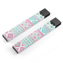 Doodle Aztec Pattern - Premium Decal Protective Skin-Wrap Sticker compatible with the Juul Labs vaping device