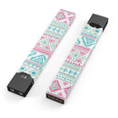 Doodle Aztec Pattern - Premium Decal Protective Skin-Wrap Sticker compatible with the Juul Labs vaping device