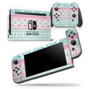 Doodle Aztec Pattern - Vinyl Skin Wrap for Nintendo Switch 2, OLED, Lite, Pro Controller, Wii & Classic Handhelds
