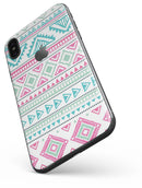 Doodle Aztec Pattern - iPhone X Skin-Kit