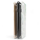 Dotted Mixtured Textured Marble iPhone 6/6s or 6/6s Plus 2-Piece Hybrid INK-Fuzed Case