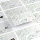 Dotted Mixtured Textured Marble - Premium Protective Decal Skin-Kit for the Apple Credit Card