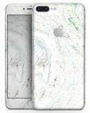 Dotted Mixtured Textured Marble - Skin-kit for the iPhone 8 or 8 Plus